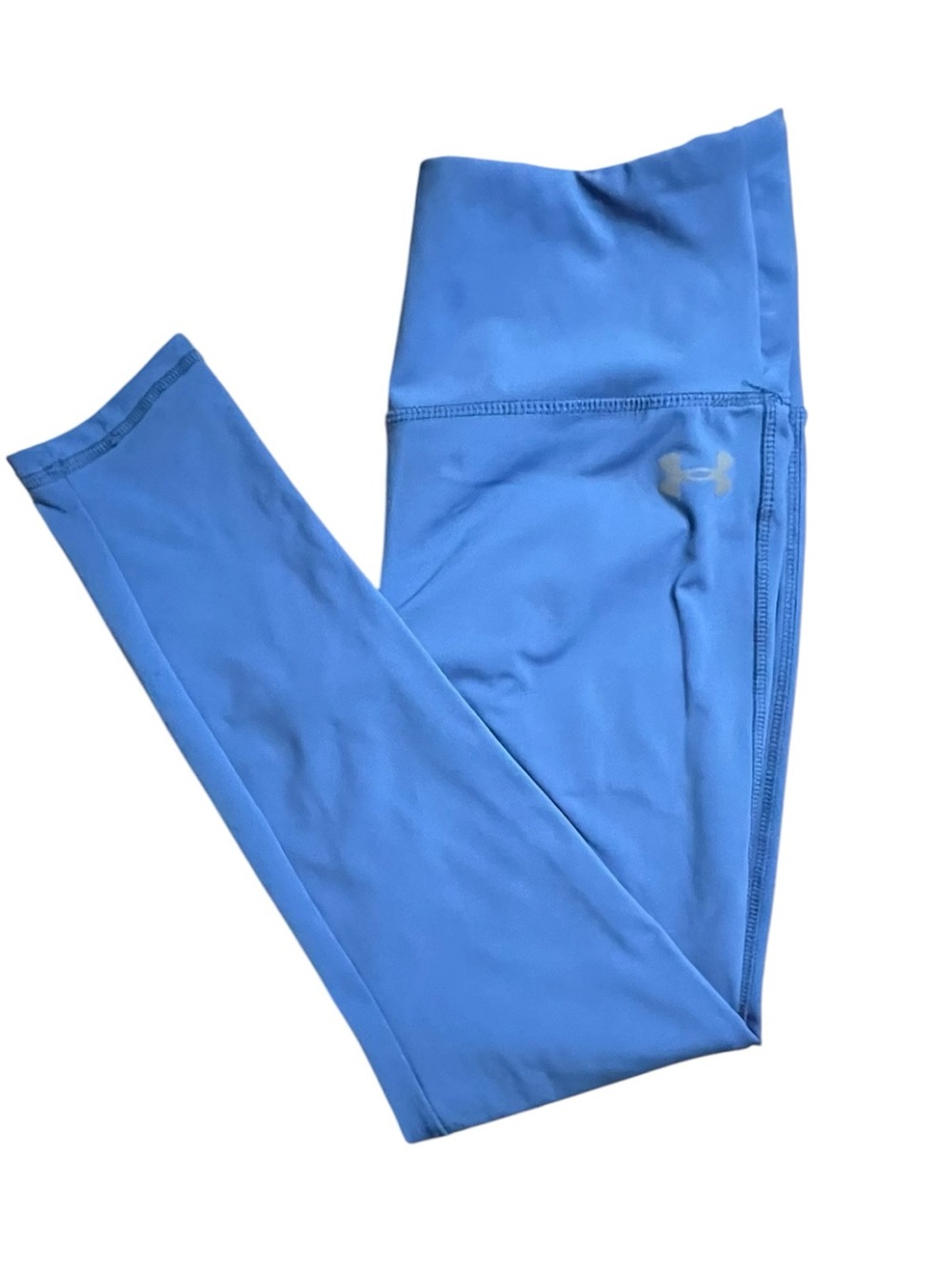 Under Armour Fitted AllSeasonGear Leggings Blue Size Large - Picture 3 of 4